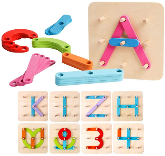 Alphabet, Number and Shape Construction Kit
